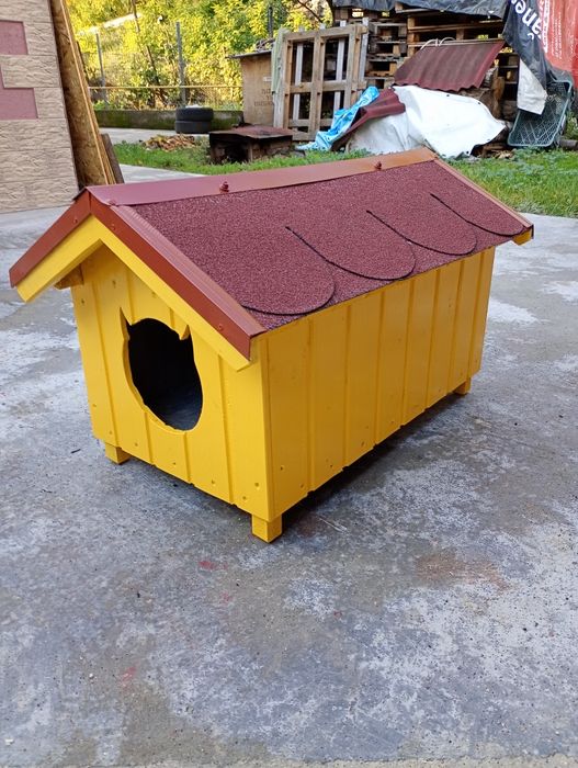 Cușcă căsuța pisică