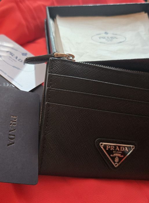 Prada унисекс ,картхолдър ,ново,портмоне