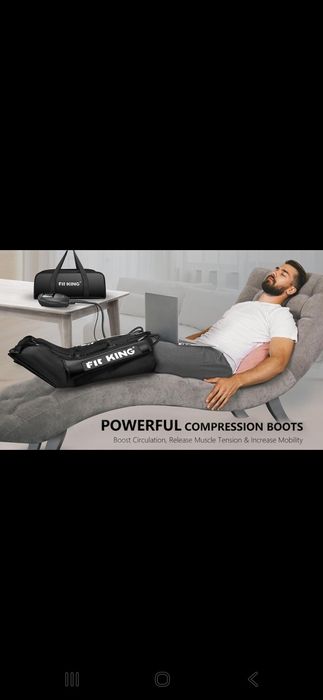 FIT KING Air Compression Recovery System FT-082A – компресионен масажор за крака