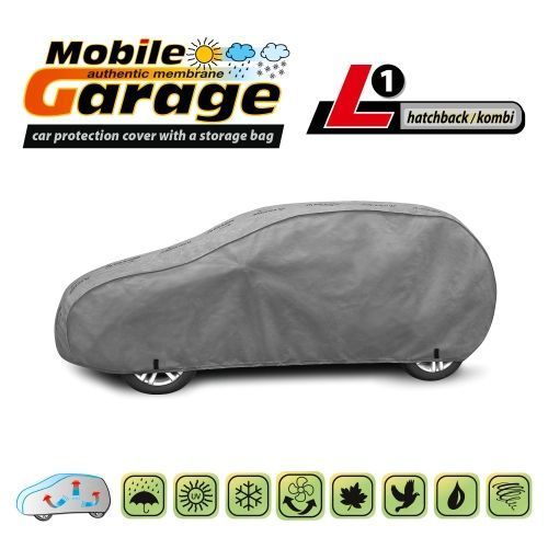 Prelata auto, husa exterioara Mobile Garage L Hatchback lungime 405-430 cm