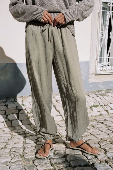 Pantaloni Zara, gri