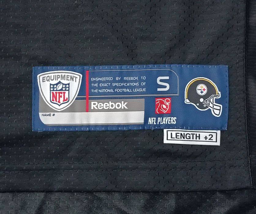 Reebok NFL Pittsburgh Steelers #7 Roethlisberger Jersey тениска S