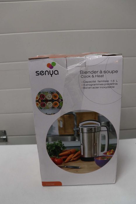Пасатор за супа Senya SYCP-HB002, 1,6л, инокс, 4 програми, 1150W