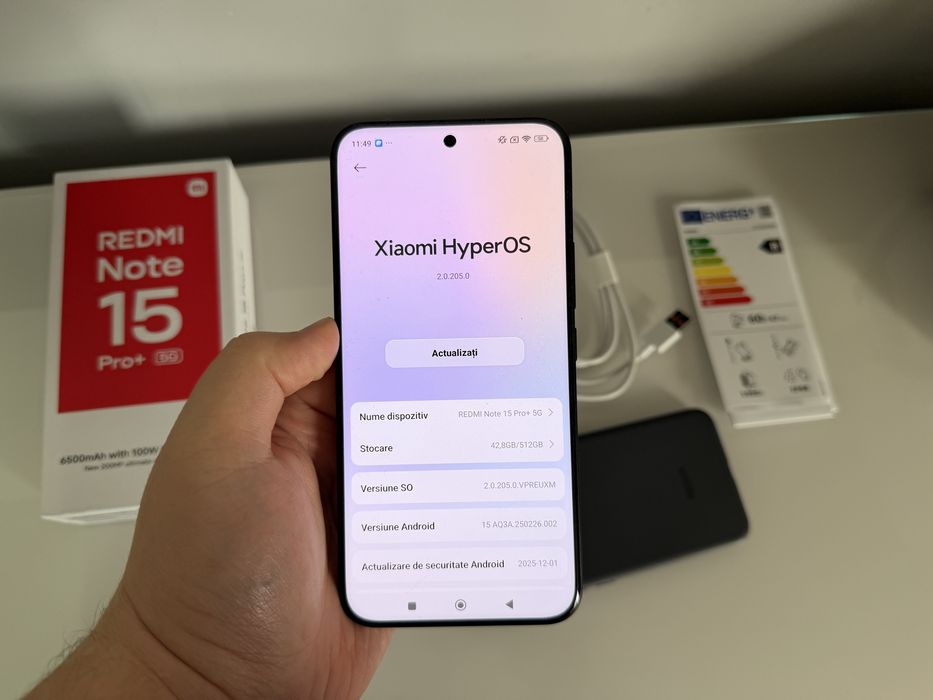 Xiaomi Redmi Note 15 Pro+ 512GB ca nou