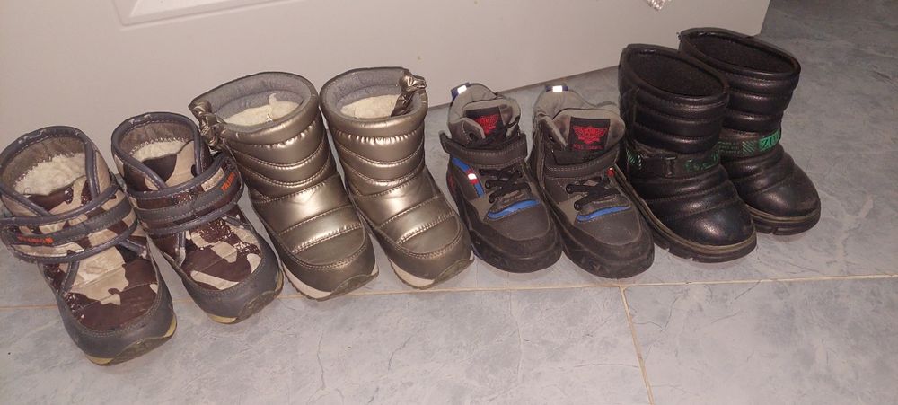 Деткая зимняя обувь