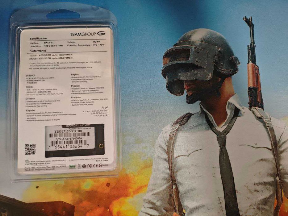 Продавам чисто ново SSD Team Group L7 EVO 2.5 SATA3 120GB