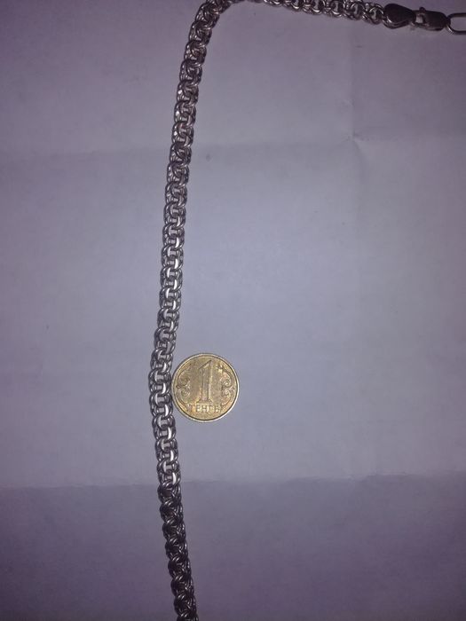 Цепь серебро 55см
