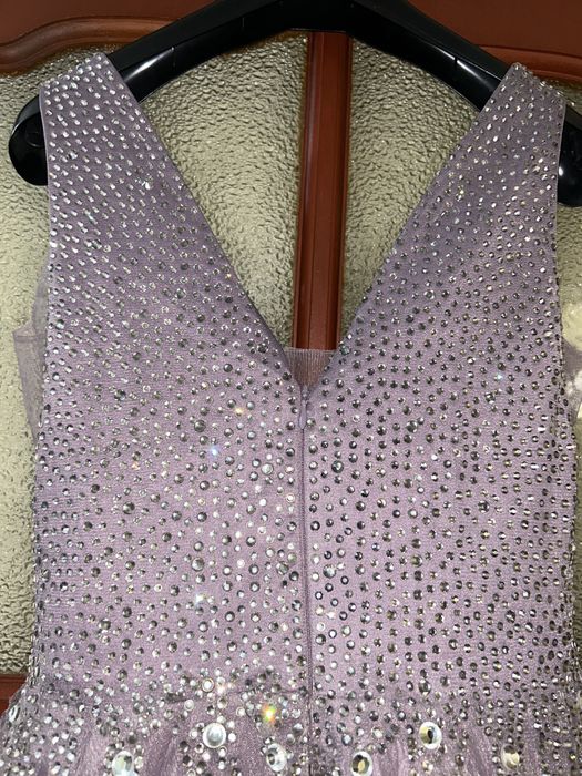 Вечернее пышное платье