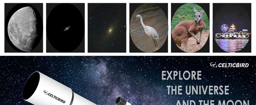 Мощен телескоп  80 mm х 600 mm от Celticbird