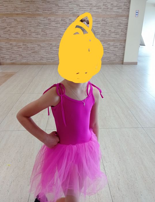 Трико с пачка за гимнастика