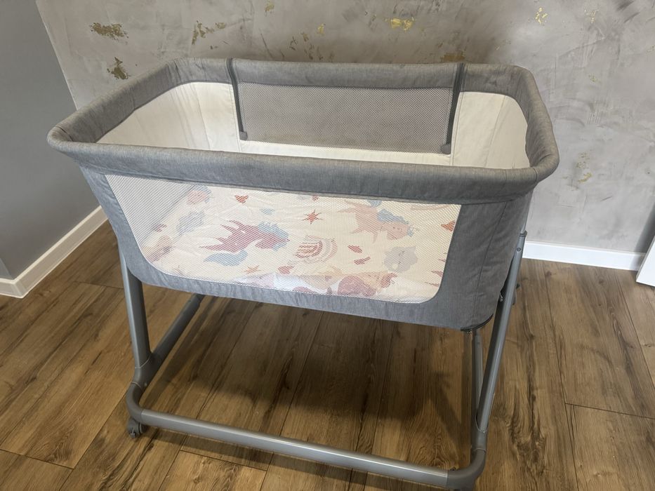 Кош за новородено Cybex Cot S Lux, Next to me, столче за хранене и активна гимнастика