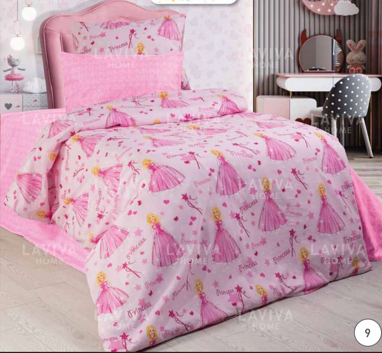 Детски спални комплекти Ранфорс Валентина