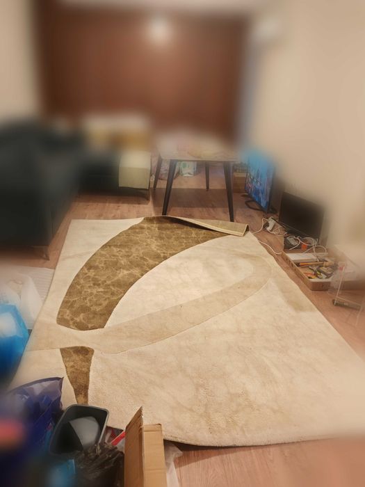 Килим от естествен косъм голям