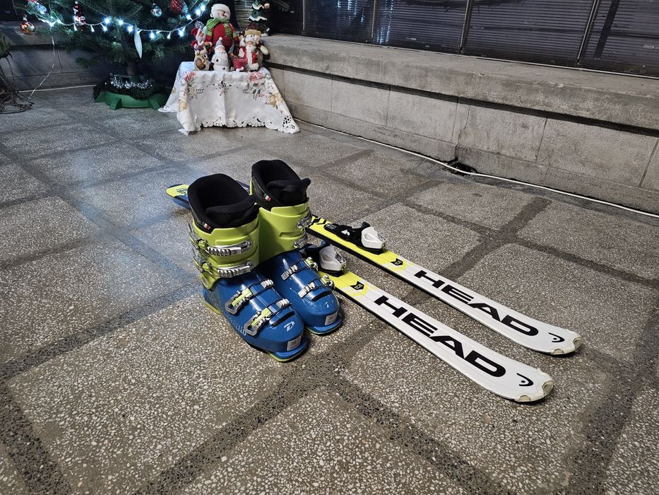 Clapari schi 39,5 stare buna,  ski Head  140 cm