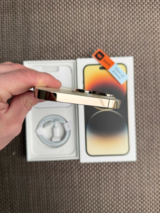 100% Battery! iPhone 14 Pro MAX Лизинг от 19€/мес Gold  златен 128Gb