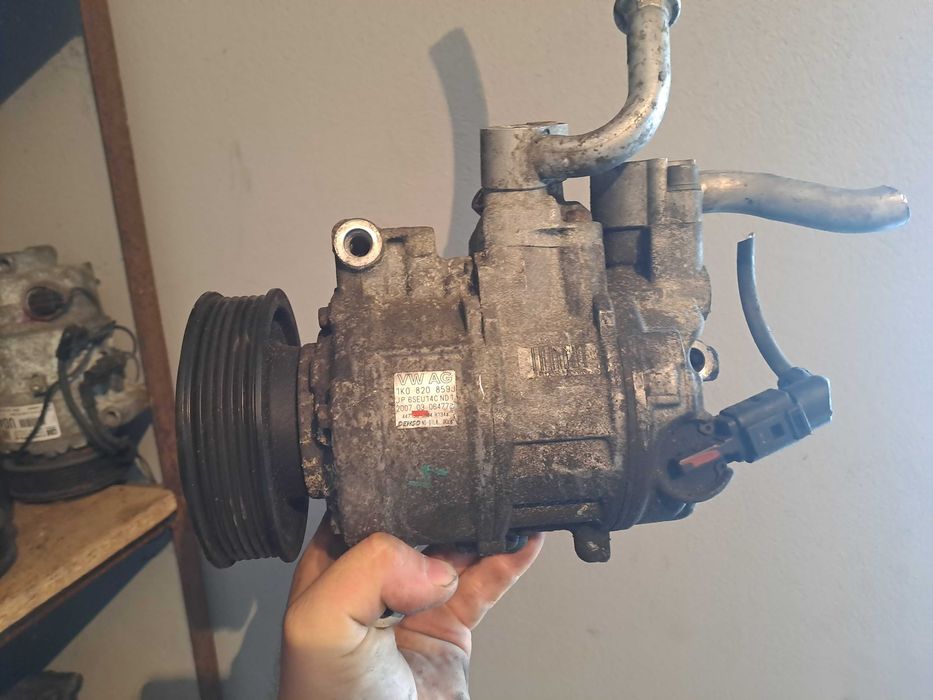 Compresor Aer Conditionat Ac Clima Vw Golf 5 6 Passat B6 B7 Skoda Octavia 2 cod 1K0820059J
