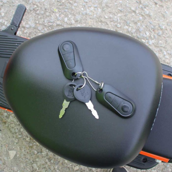 Електрически скутер-велосипед MaxMotors EBZ 18 750W - ORANGE