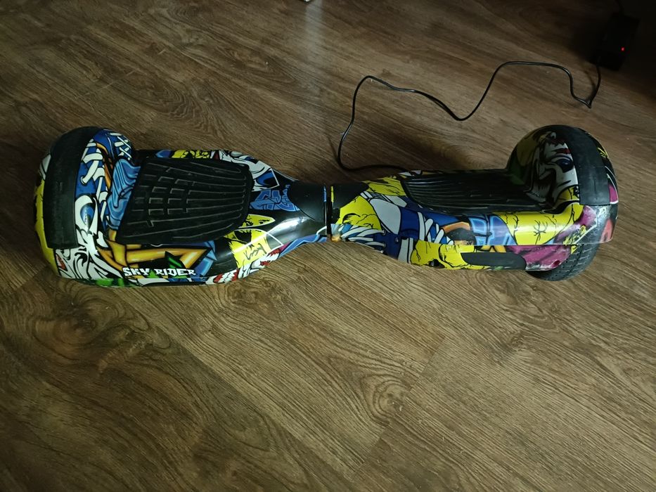 Hoverboard MYRIA Sky Rider MY7037BG, 6.5 inch, graffiti