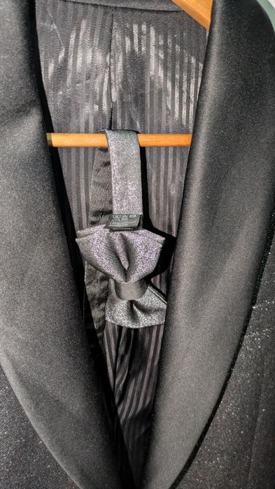 Sacou elegant Zara m cadou papion h&m