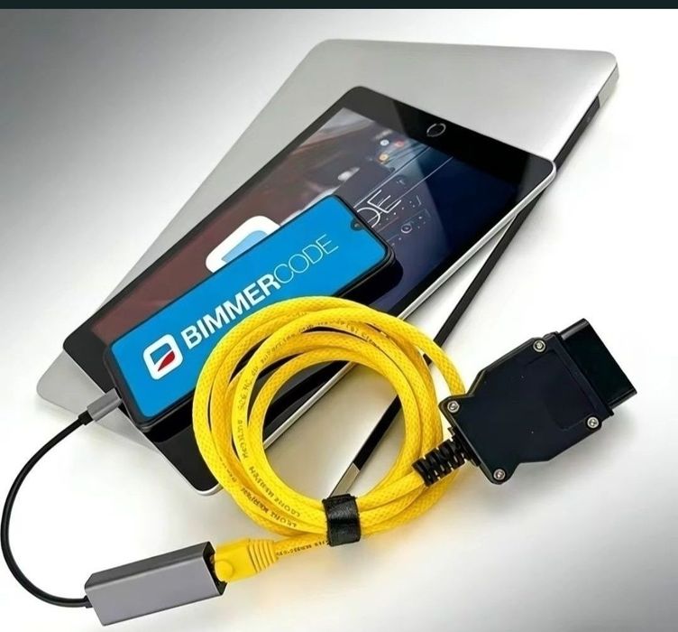 Enet Cablu Bmw codare si activare functii ista esys MHD Bimmer Code + Ethernet Adaptor tip C
