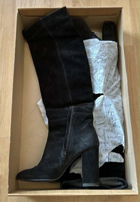 Ботуши Daris естествен велур