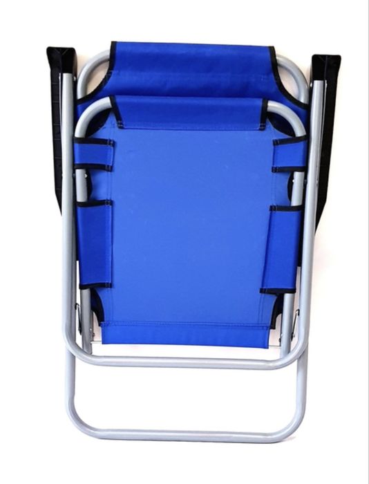 Нов алуминиев сгъваем стол/шезлонг до 110 кг.