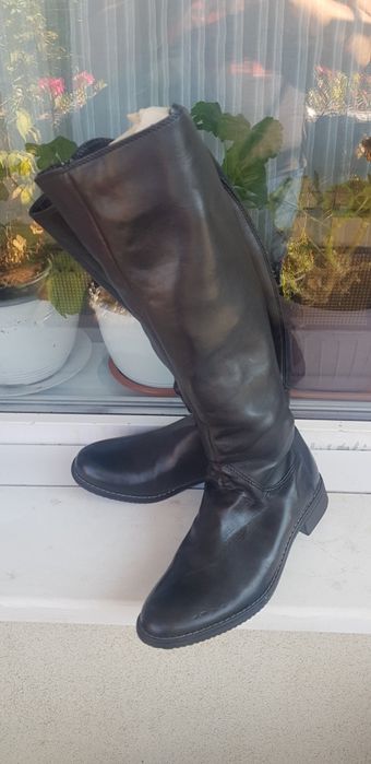 Cizme de piele de dama