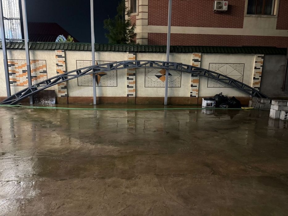 Прочные стальные арки для фермы