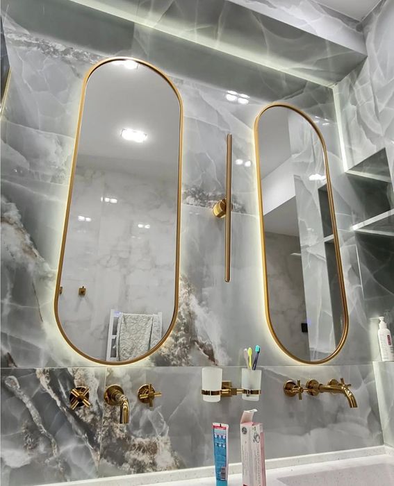 Душевые кабинка  ,Стекло,Зеркало