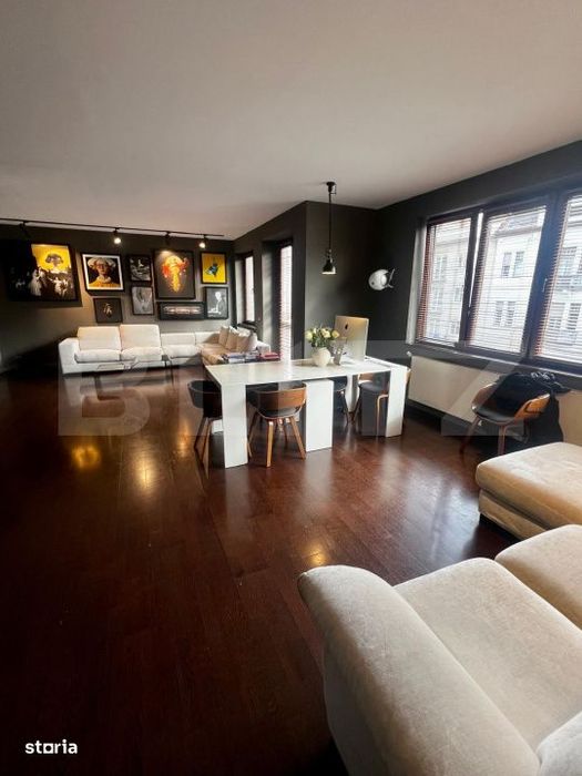 Apartament unicat ultracentral – 137 mp, etaj intermediar, 2 balcoan