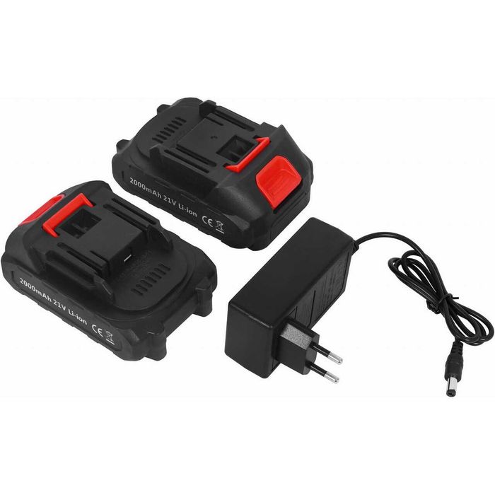 Foarfeca pentru tuns gard viu cu acumulator, 2000 mAh, 480 mm, Kraft