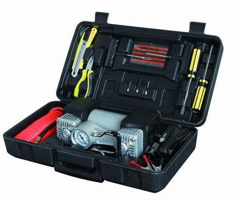 Двухцилиндровый компрессор насос для Автобусов и Камазов чемоданное