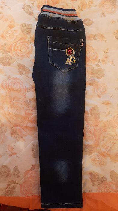 Джинсы с начесом на мальчика