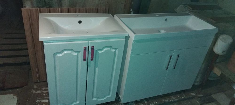 Умывалник раквина шкабы мен.90×45и 65×45см.