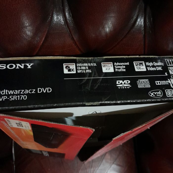 Dvd Player Sony DVP SR170 /