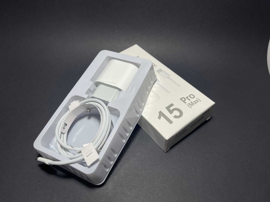 Set Incarcator Fast Charge 35W Pentru IPhone 15 Pro/Pro Max