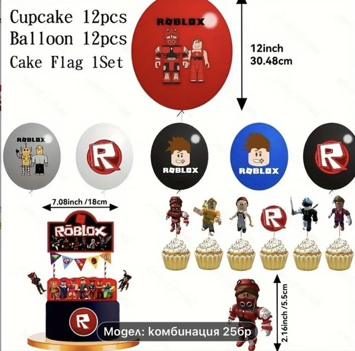 Украса за рожден ден Майнкрафт,Minecraft