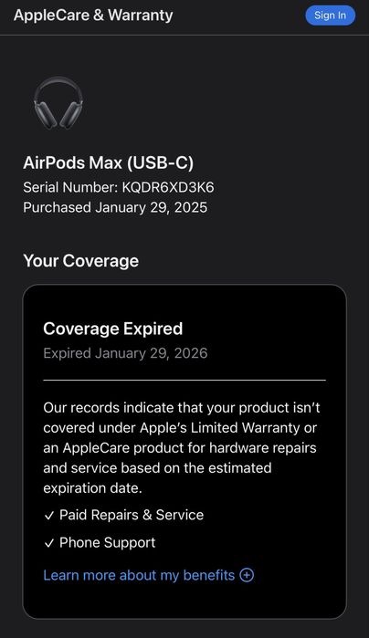 Продаю AirPods Max (USB-C)