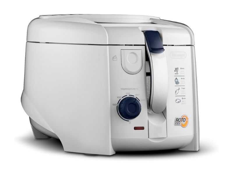 Фритюрник с Въртяща се Наклонена Кошница De'Longhi RotoFry F28211