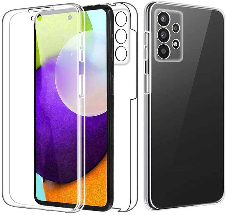 Husa CRYSTAL 360° fata + spate Samsung Galaxy A32 4G / A32 5G