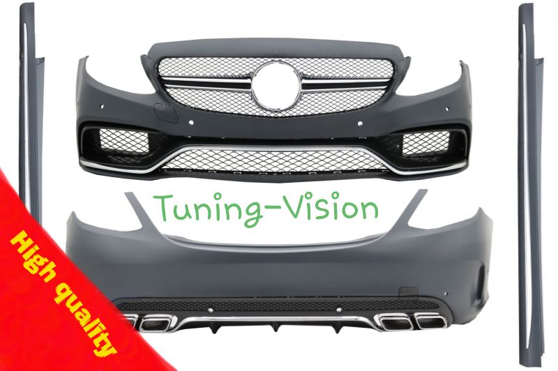 W205 C63AMG пакет paket Mercedes Мерцедес bronq броня C класа C klas