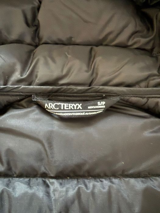 Пухено яке Arcteryx Thorium Hoody - black