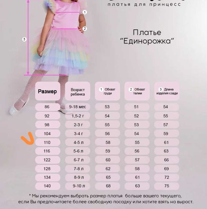Продам нарядное платье для девочки, размер 110 (4-5 лет)