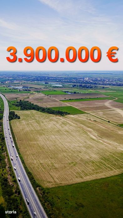 Teren 30 Hectare la Autostrada A1 București–Pitești | Km 34 |