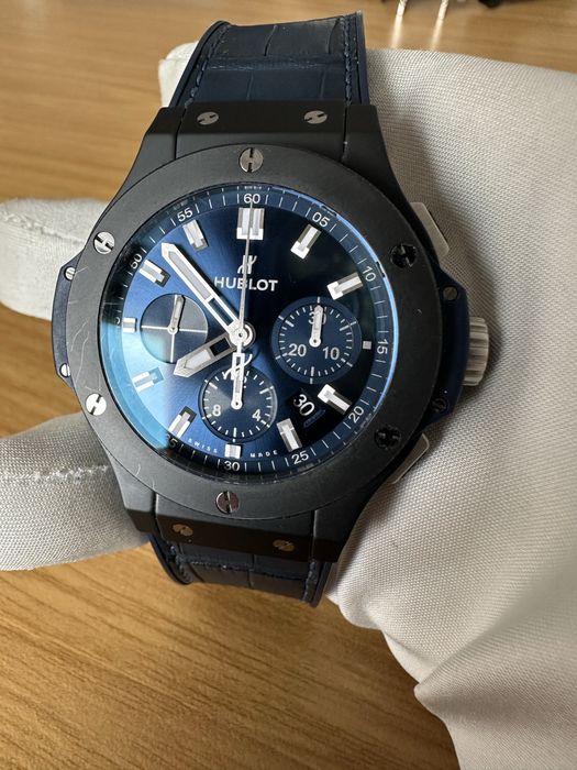 ceas HUBLOT Big Bang 44 Ceramic Blue