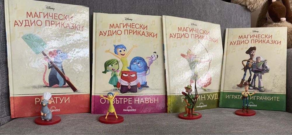 Disney книжки с фугурки
