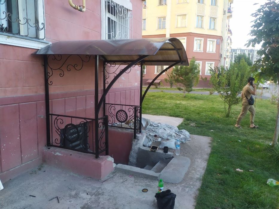 Сварщик на выезд svarka ishlari chaqiruvga Навес зобор  решетки