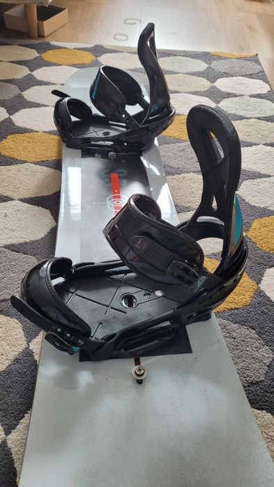 Placa snowboard Burton  157 + legaturi Burton Custom EST