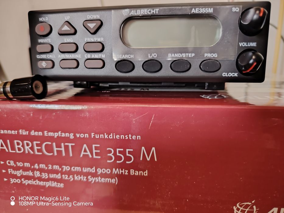 Scanner Albrecht AE 355M , nou în perfectă stare