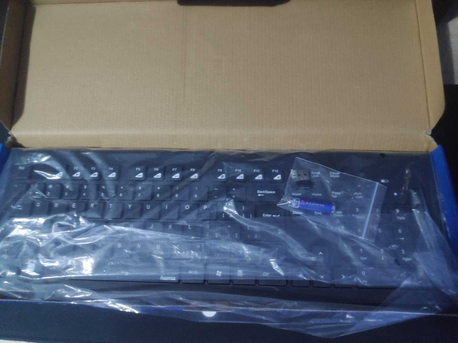 Tastatura wireless Hama Cortino, Negru